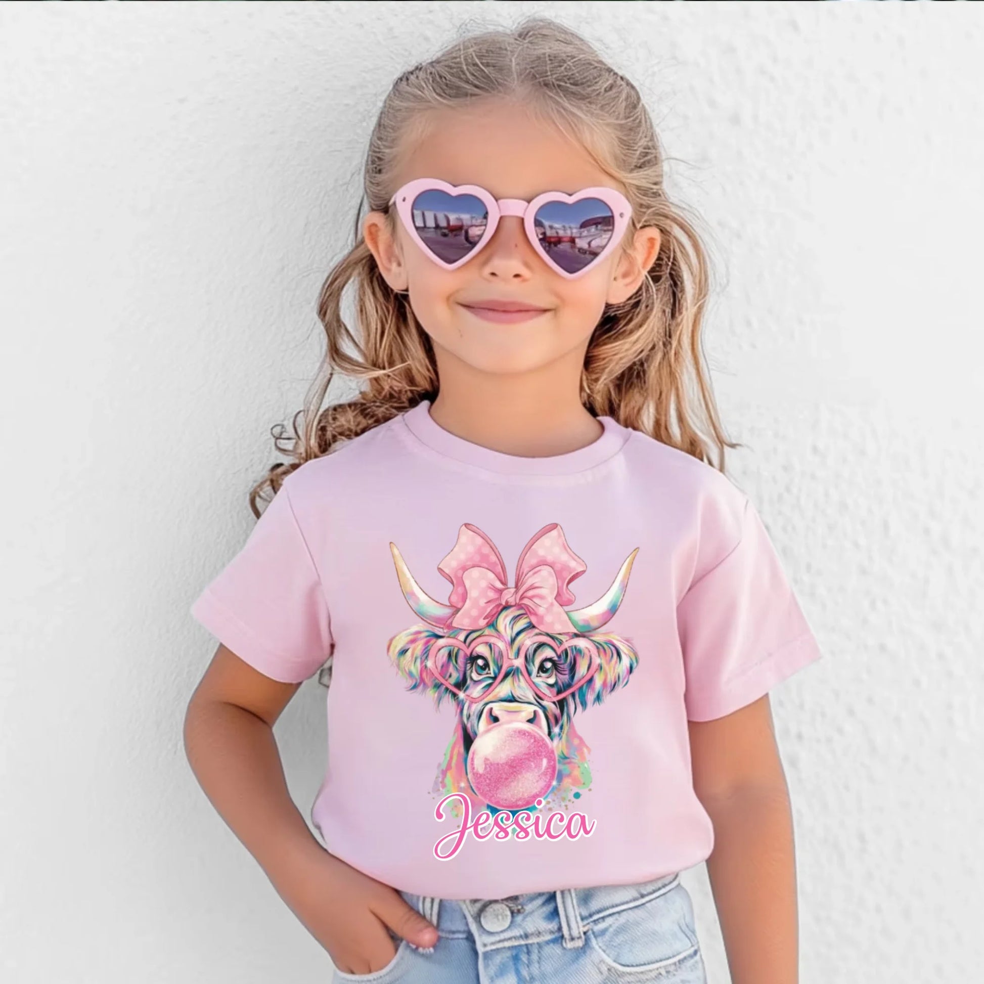 Light Pink Youth T-Shirt-2