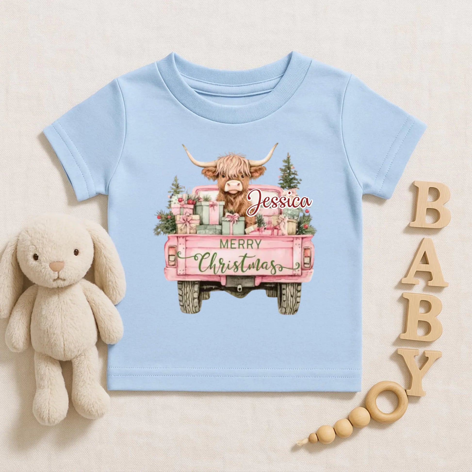 Light Blue-baby T-Shirt