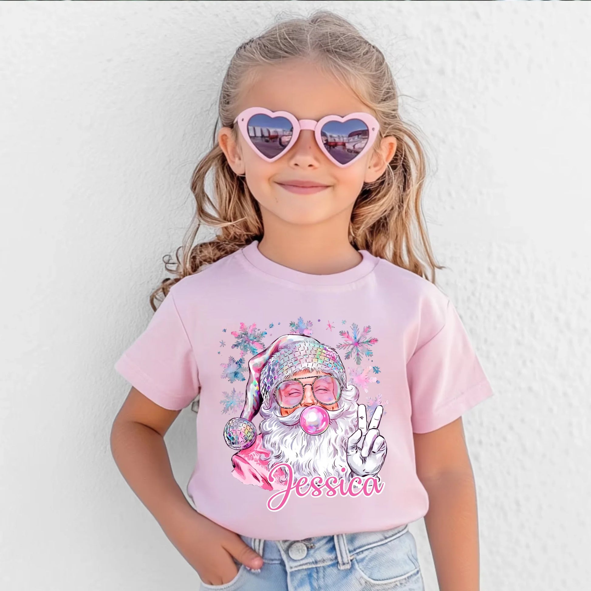 Light Pink Youth T-Shirt-2