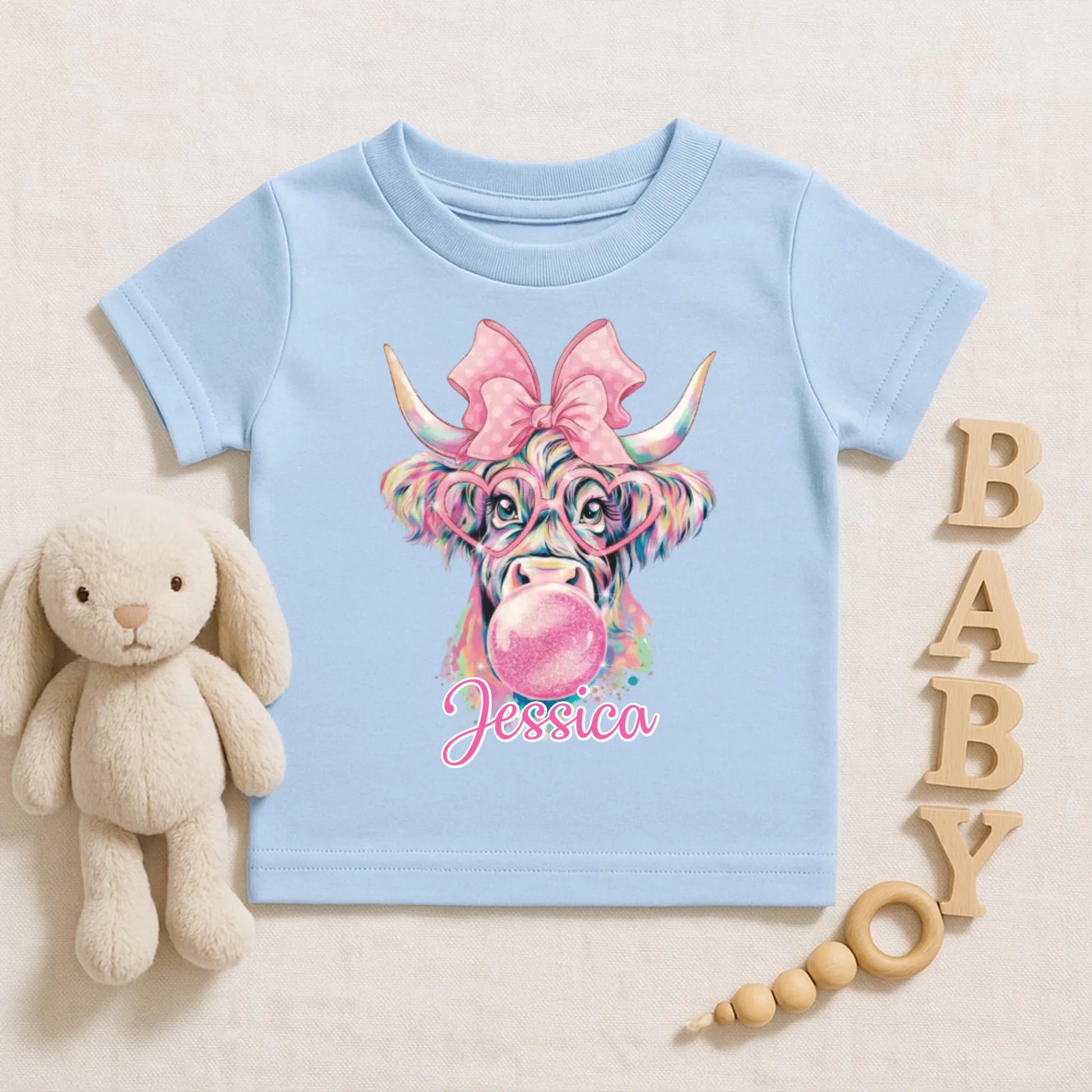 Light Blue-baby T-Shirt