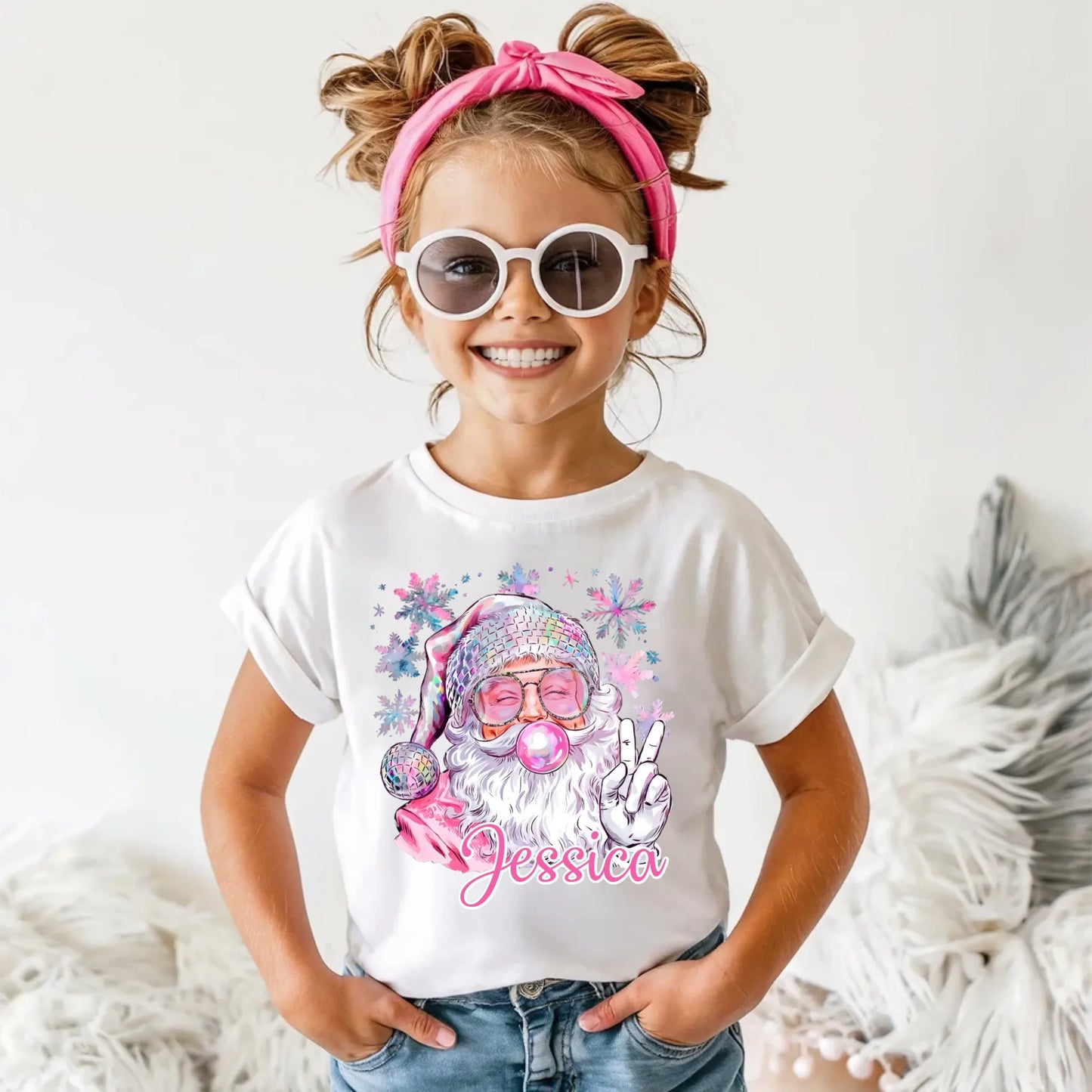 Toddler Cotton T-Shirt-white-2