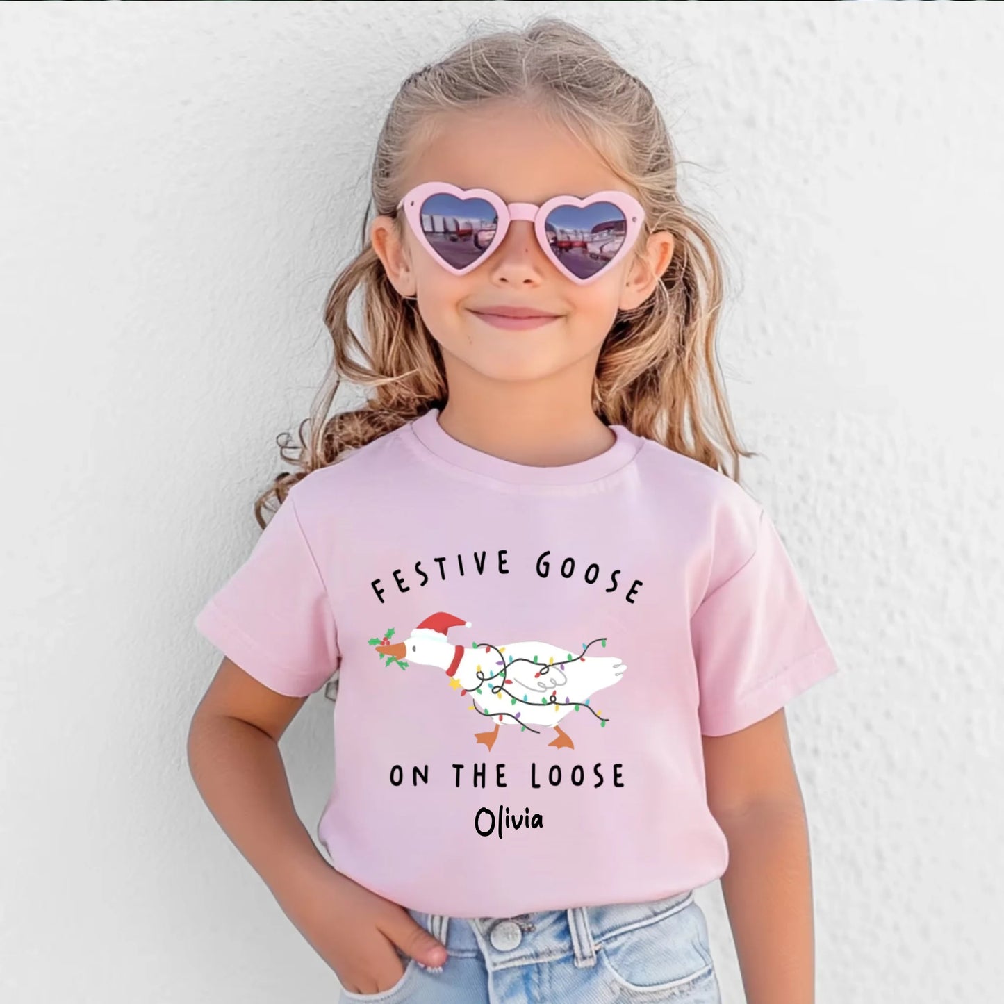 Light Pink Youth T-Shirt-2