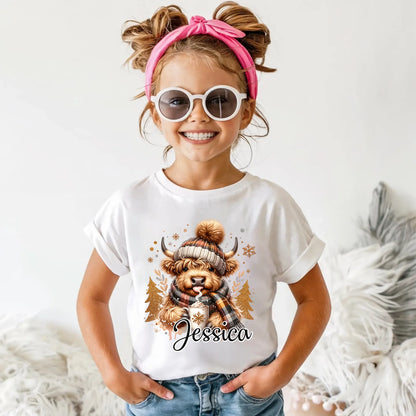 Toddler Cotton T-Shirt-white-2