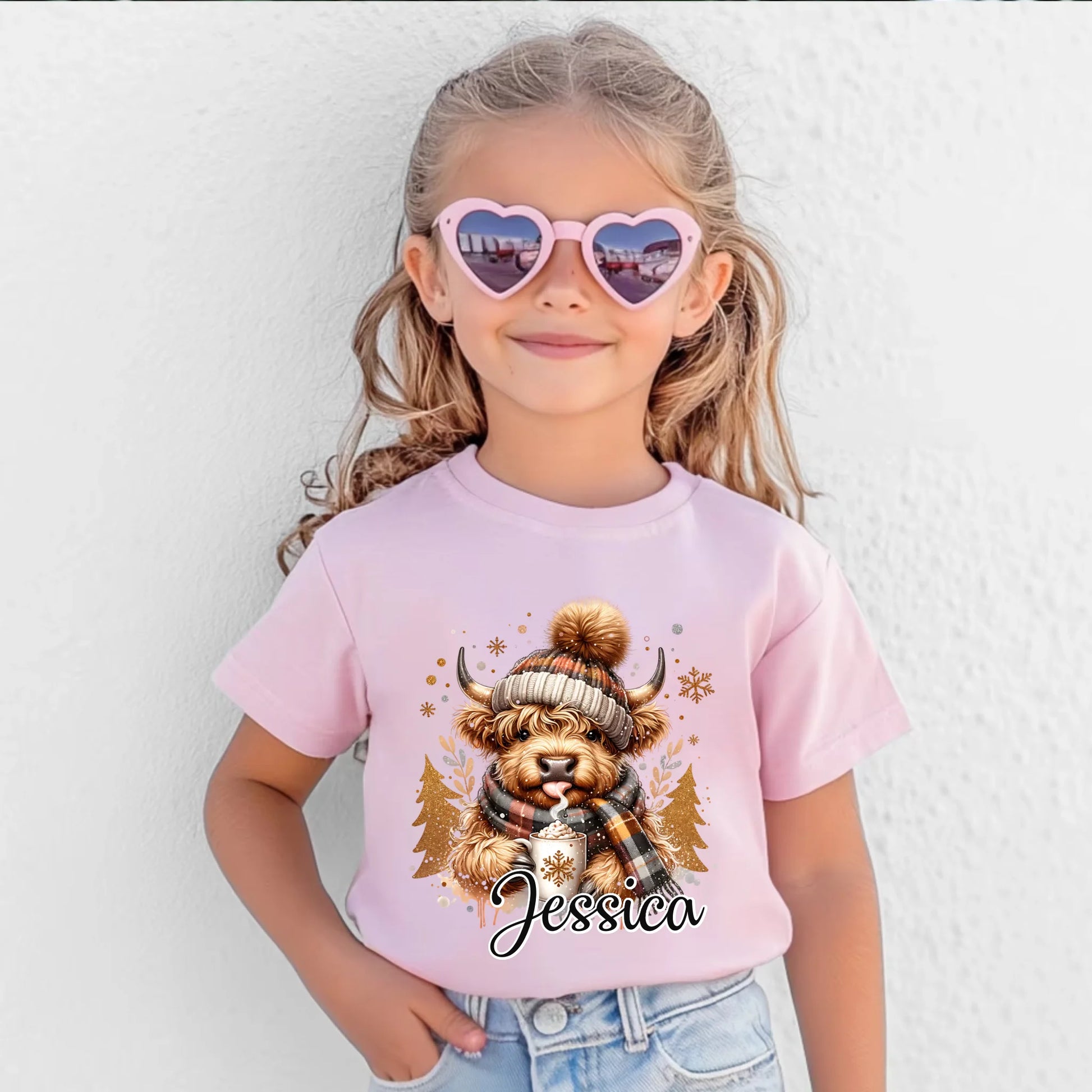 Light Pink Youth T-Shirt-2