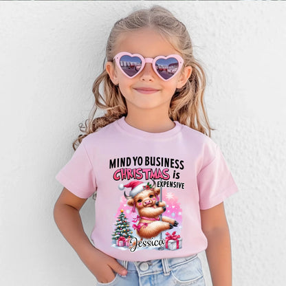 Light Pink Youth T-Shirt-2