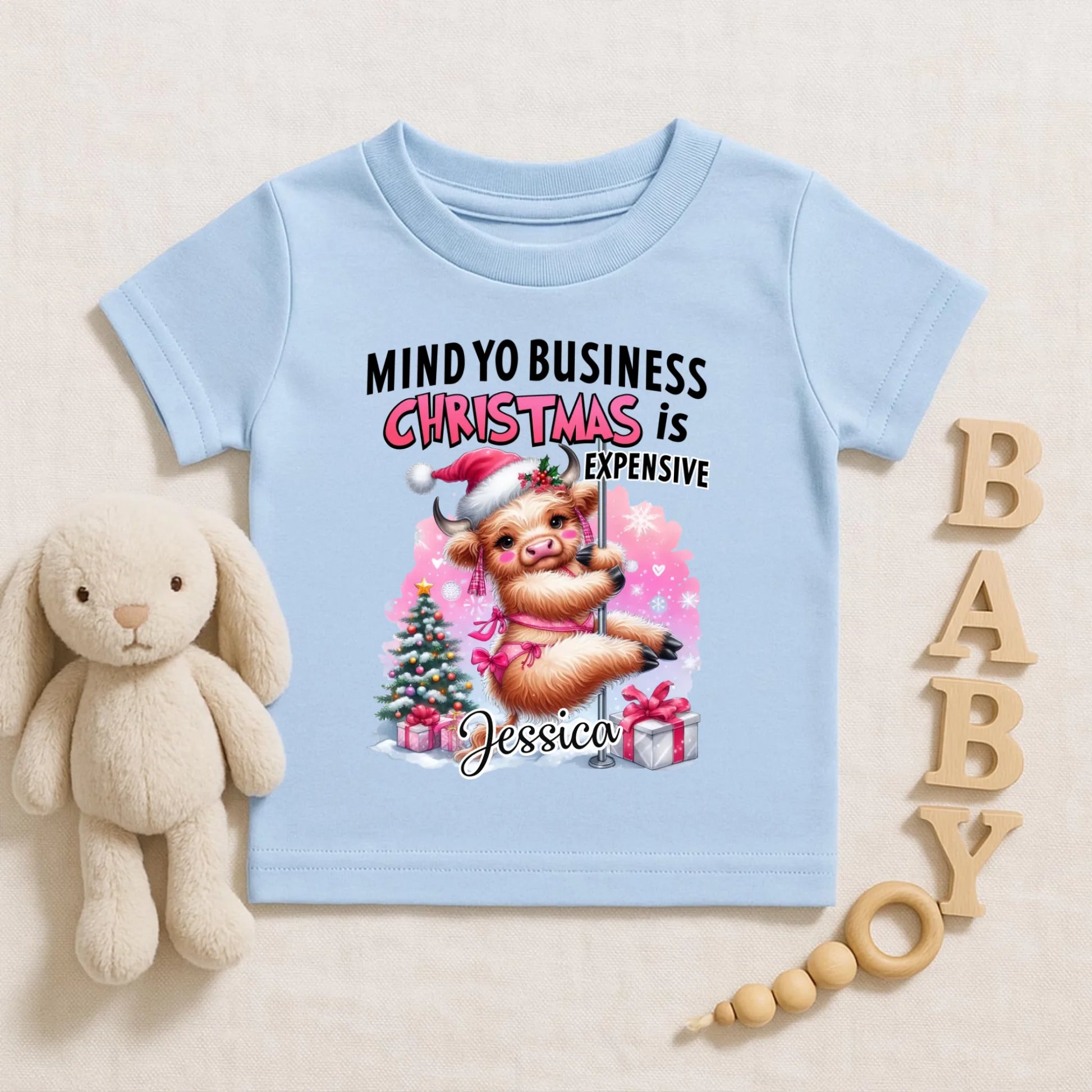 Light Blue-baby T-Shirt