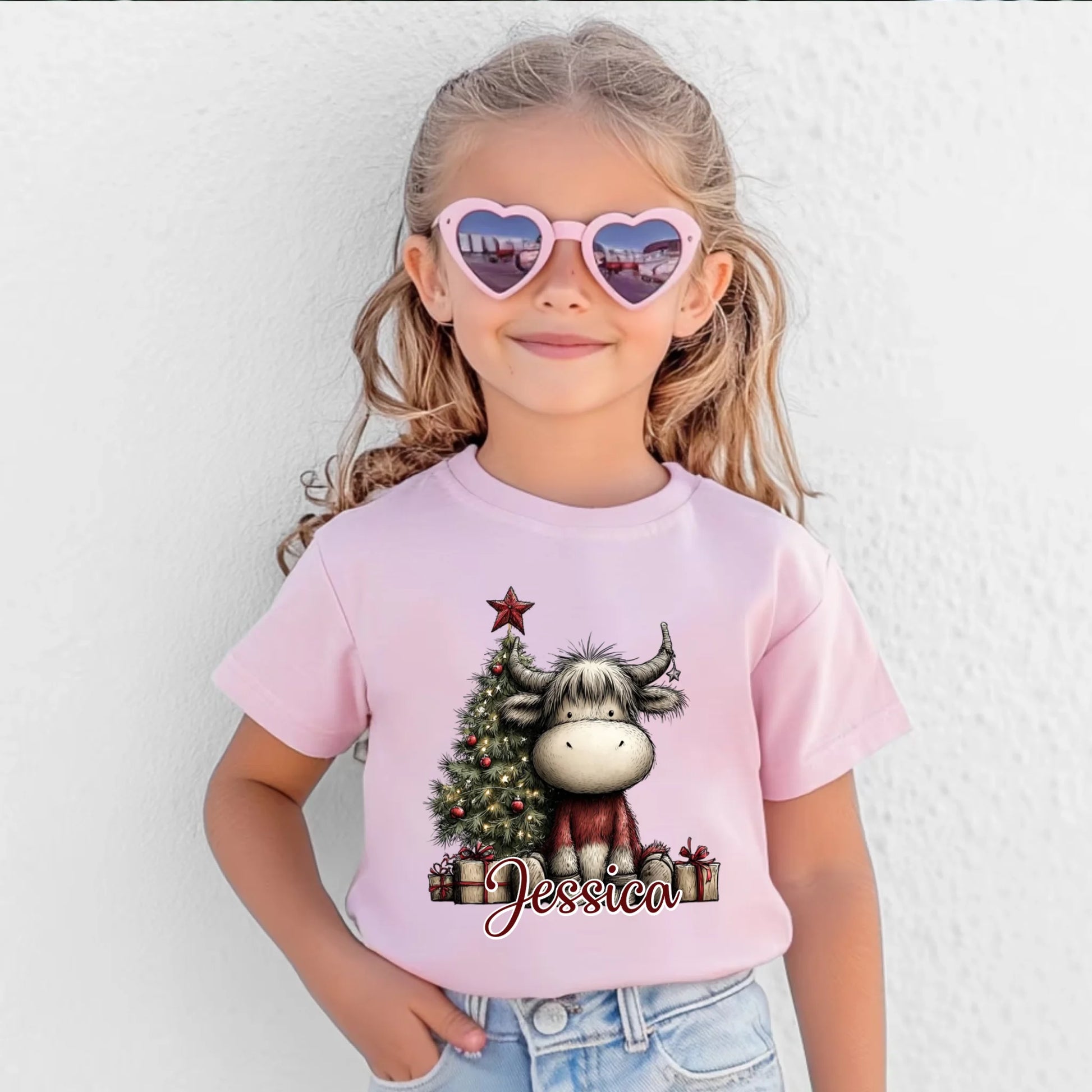 Light Pink Youth T-Shirt-2