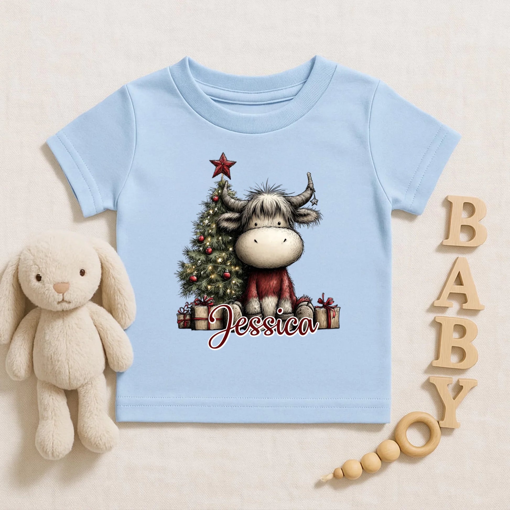 Light Blue-baby T-Shirt