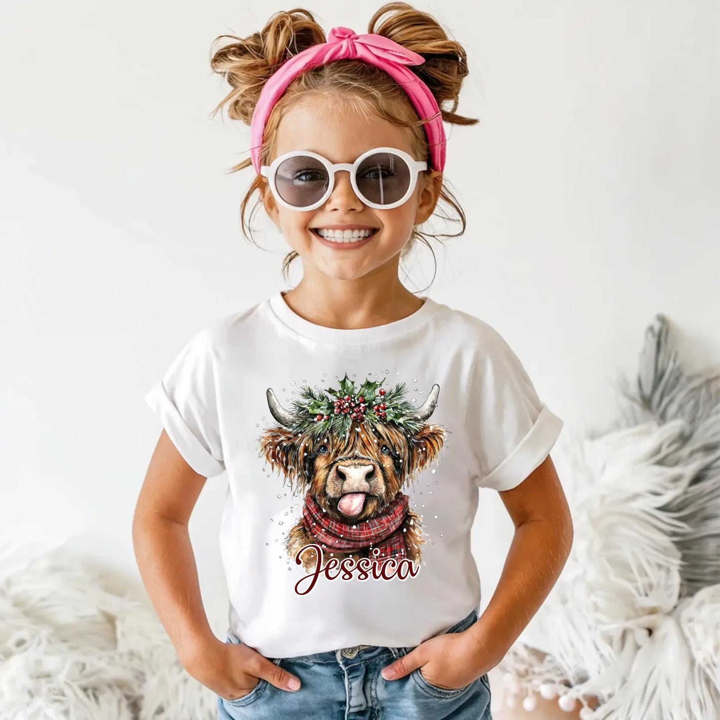 Toddler Cotton T-Shirt-white-2