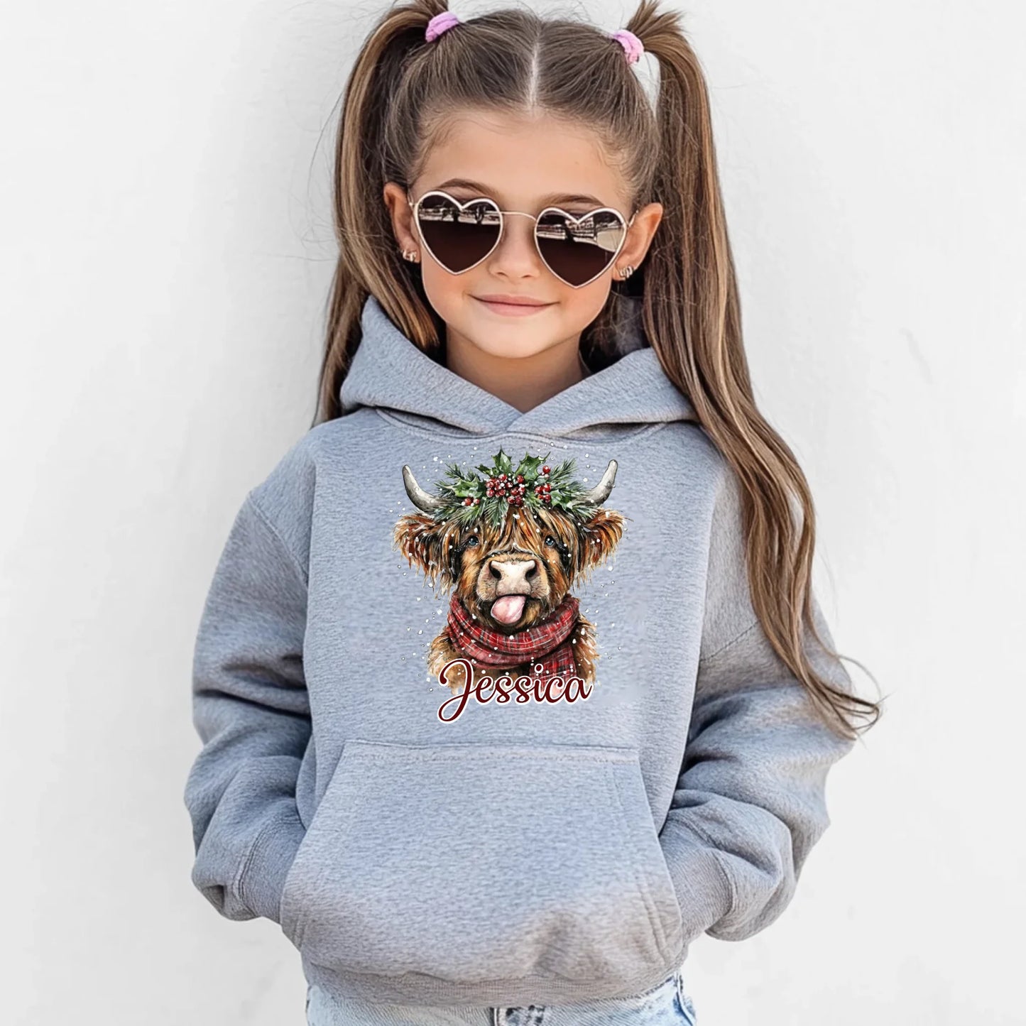 Sport Grey Kids Hoodie