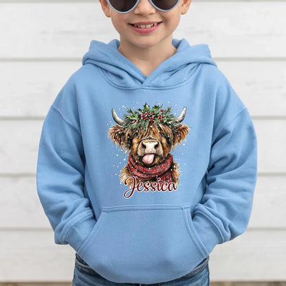 Light Blue Kid Hoodie