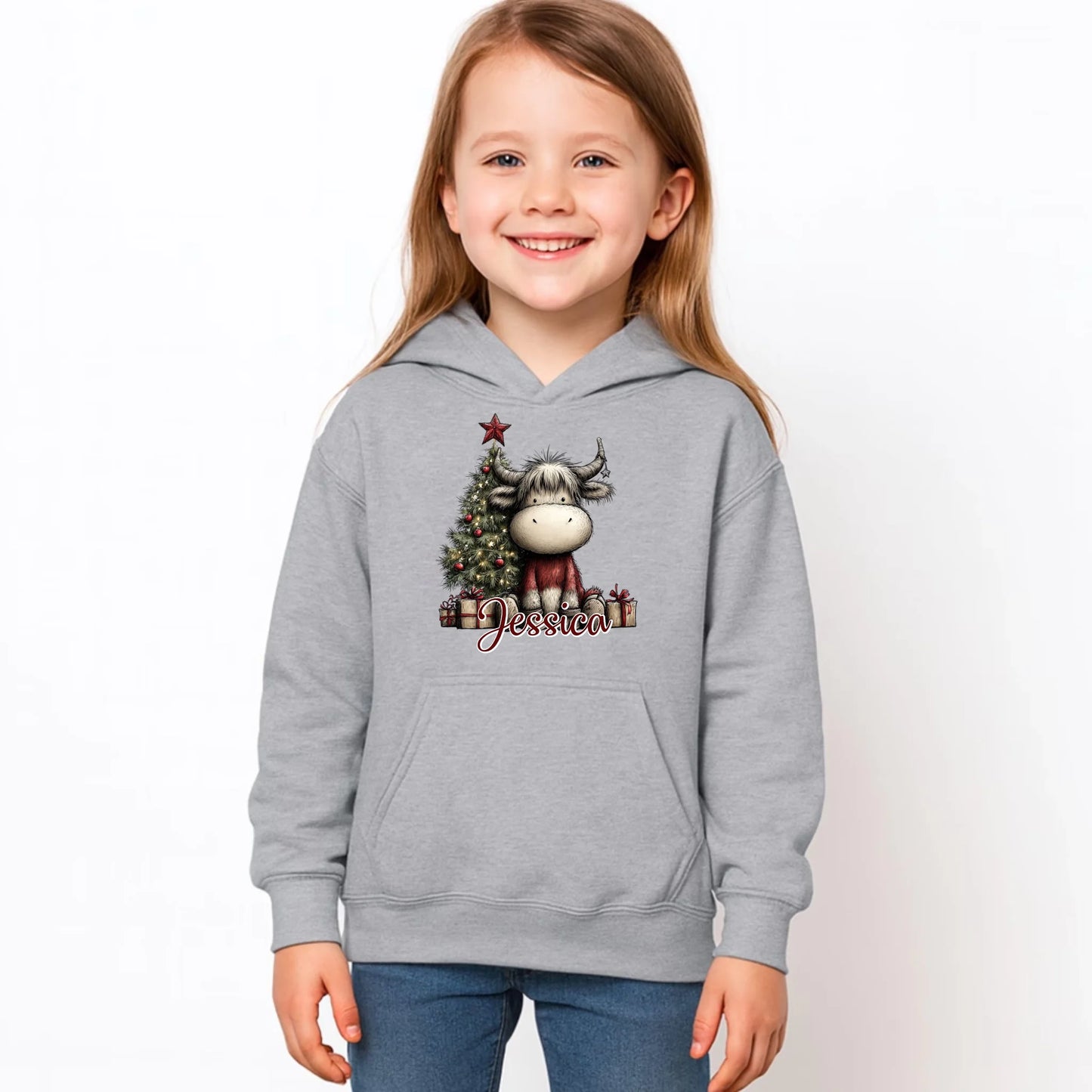 Sport grey-hoodie kids