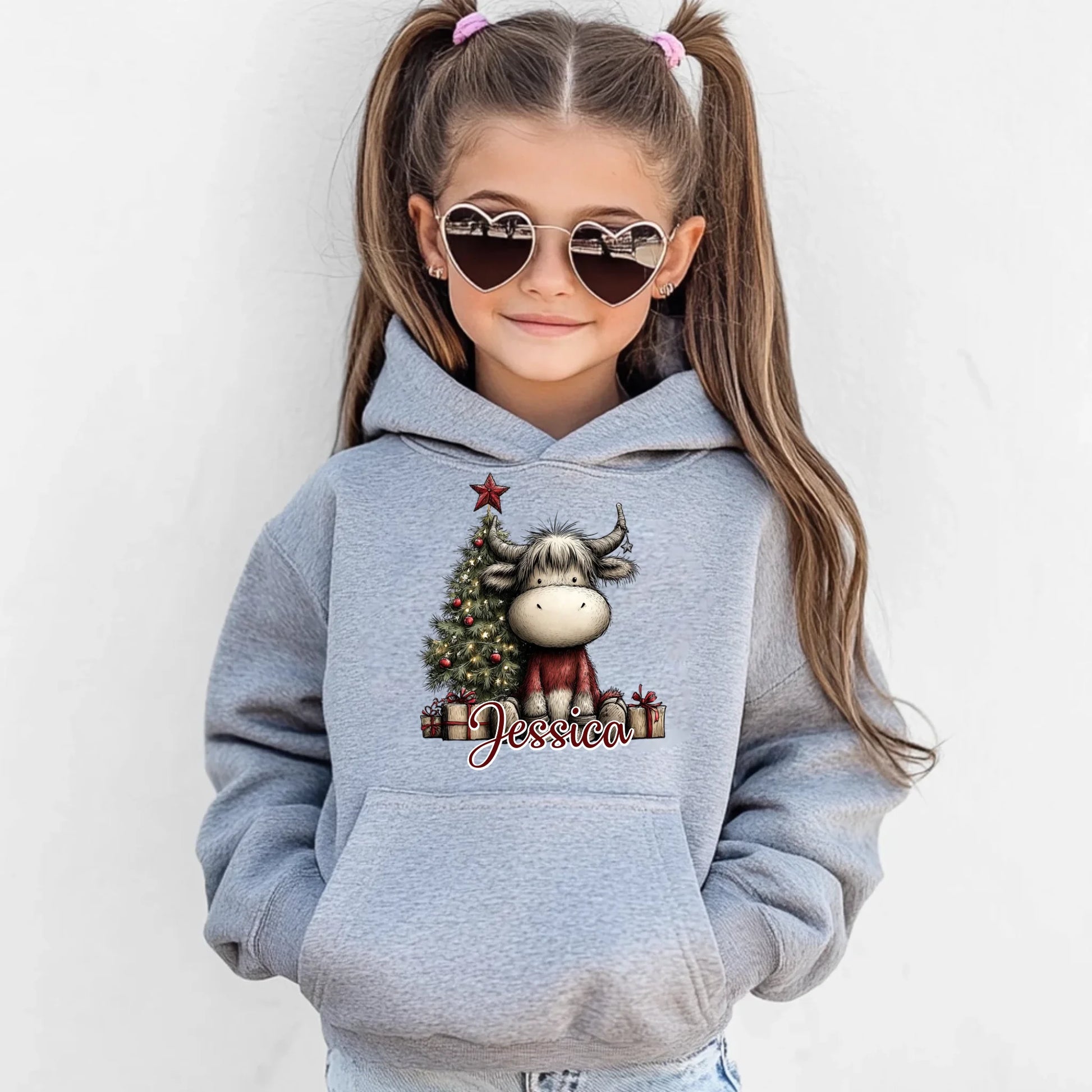 Sport Grey Kids Hoodie
