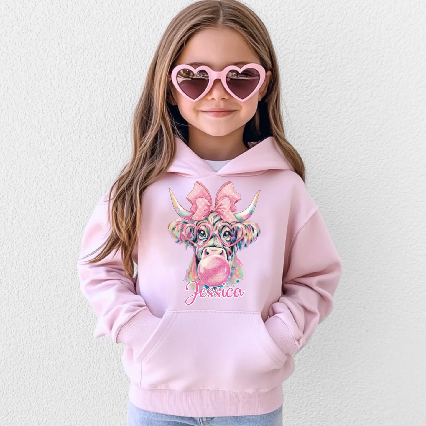 pink hoodie-kidss