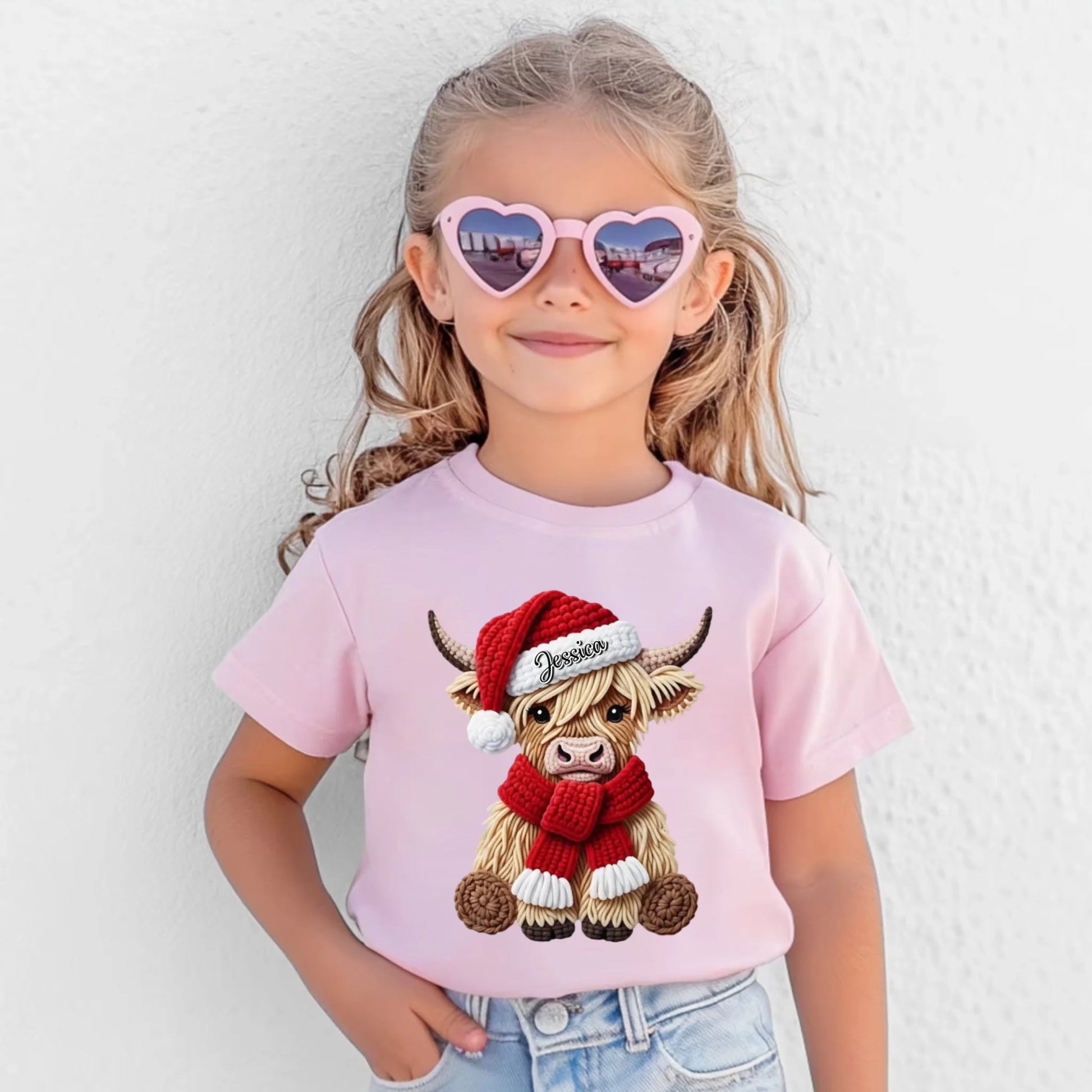 Light Pink Youth T-Shirt-2