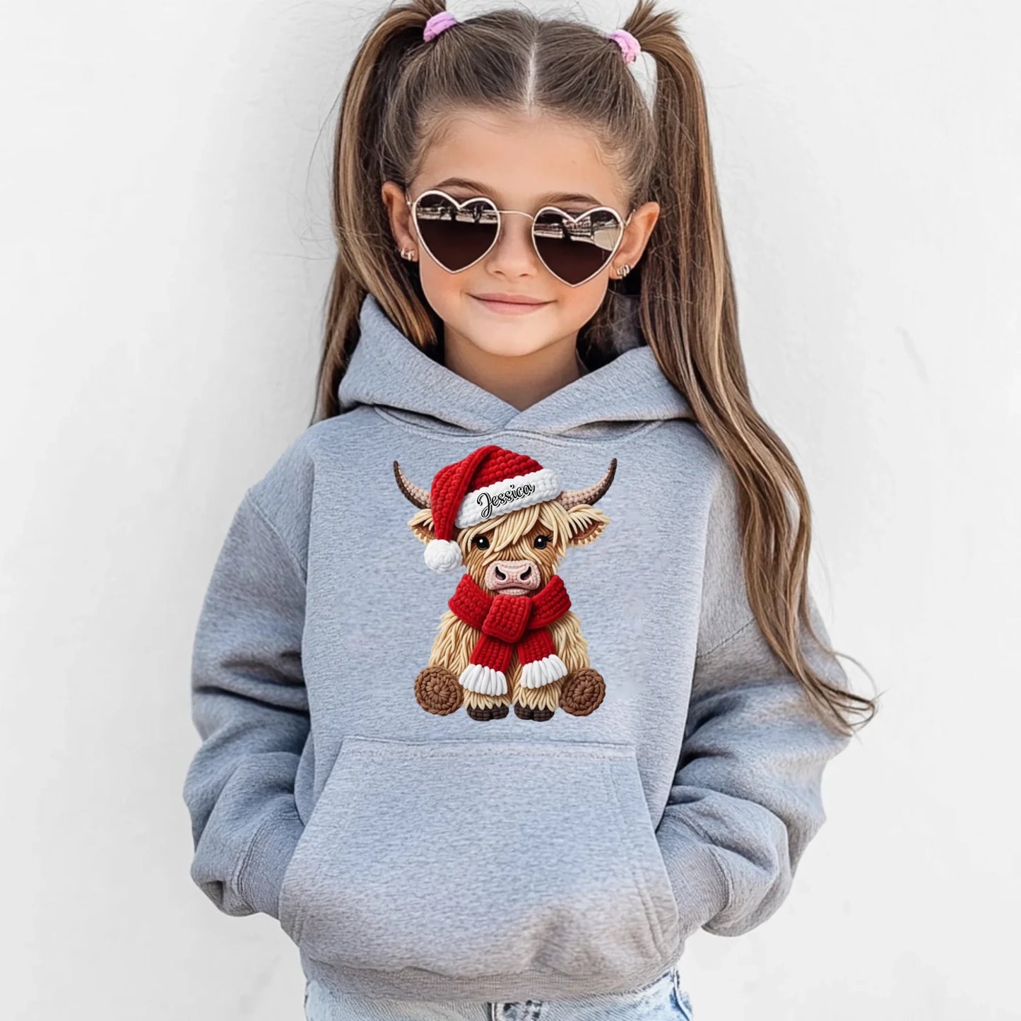 Sport Grey Kids Hoodie