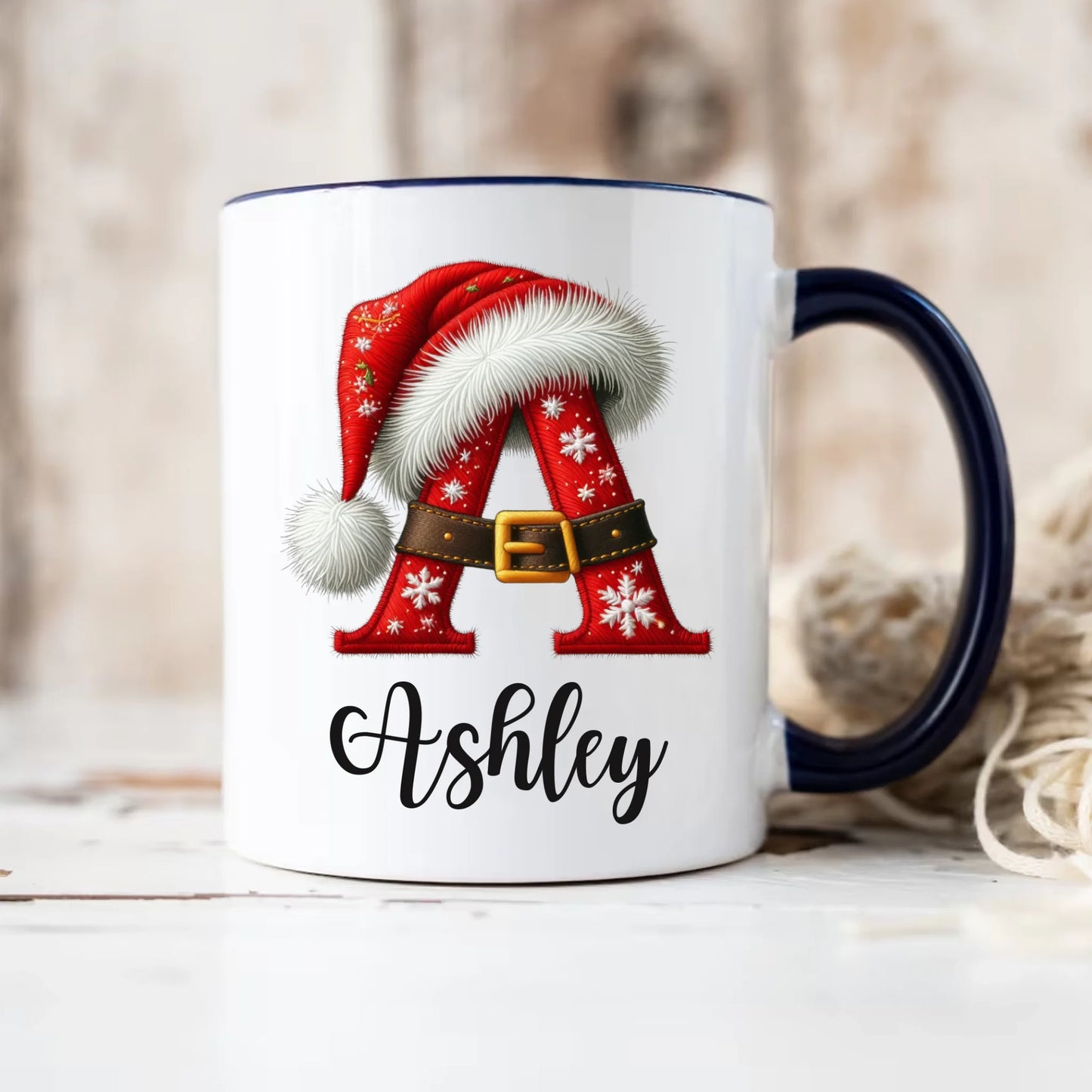 Dark Navy-Accent-Mug