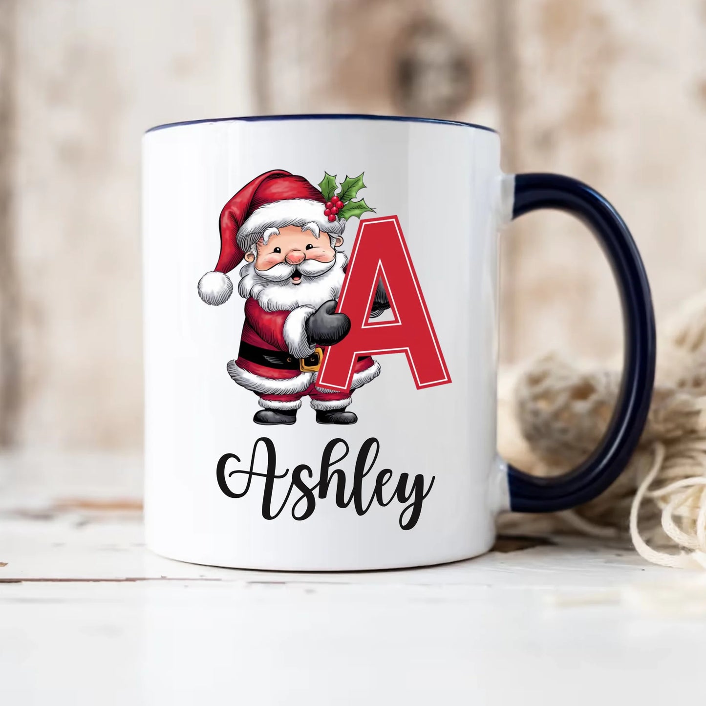 Dark Navy-Accent-Mug