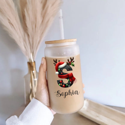 Frosted Glass Can -9