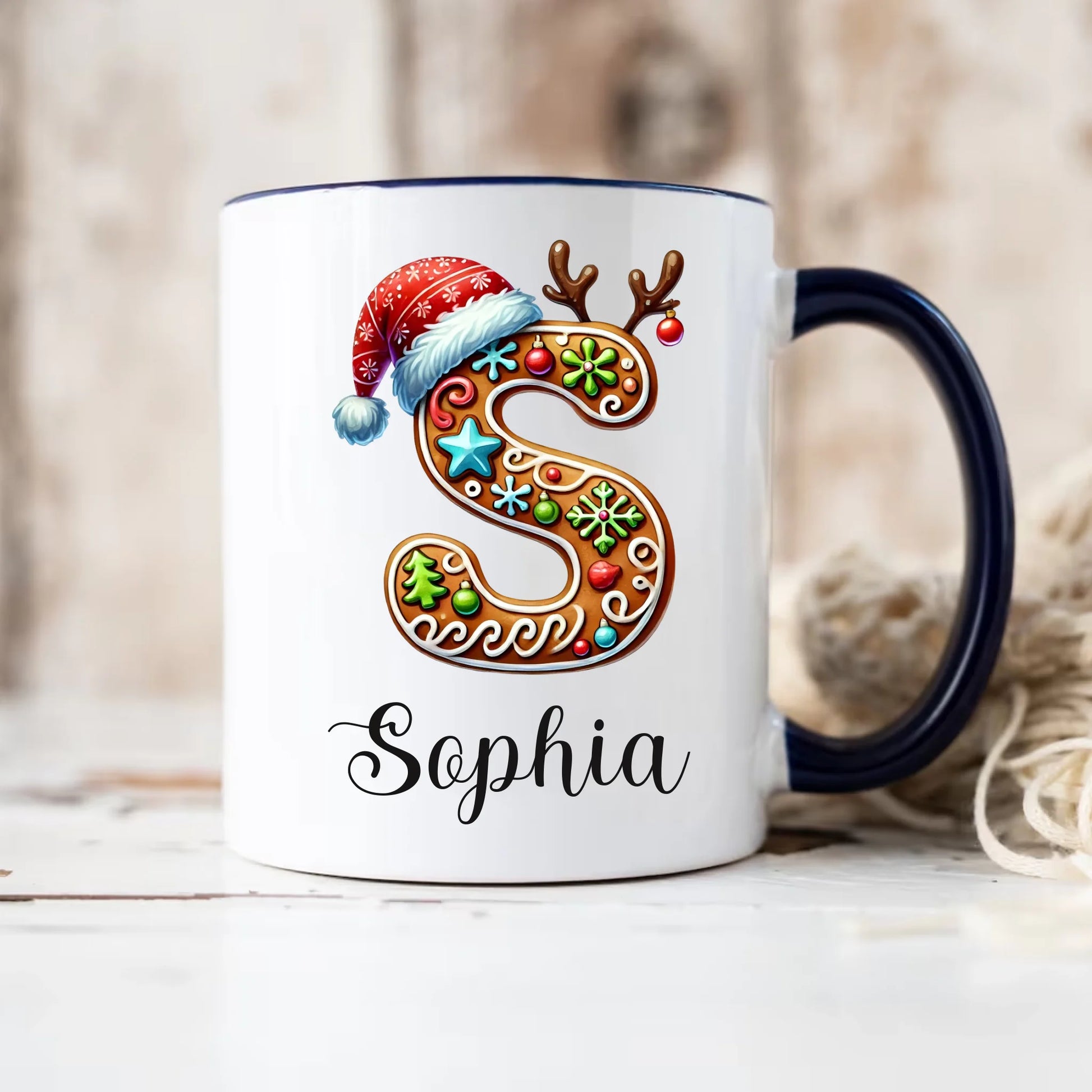 Dark Navy-Accent-Mug