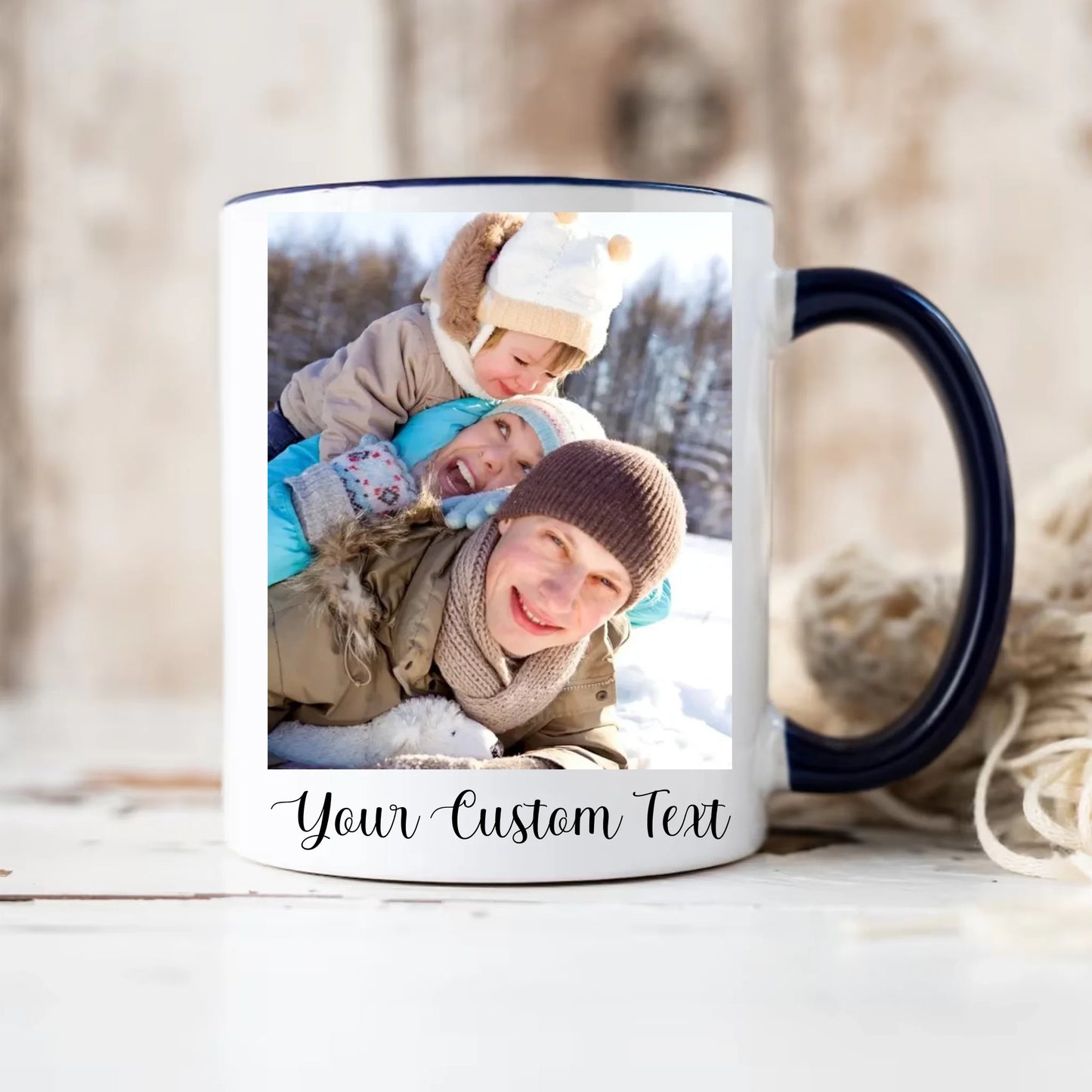 Dark Navy-Accent-Mug