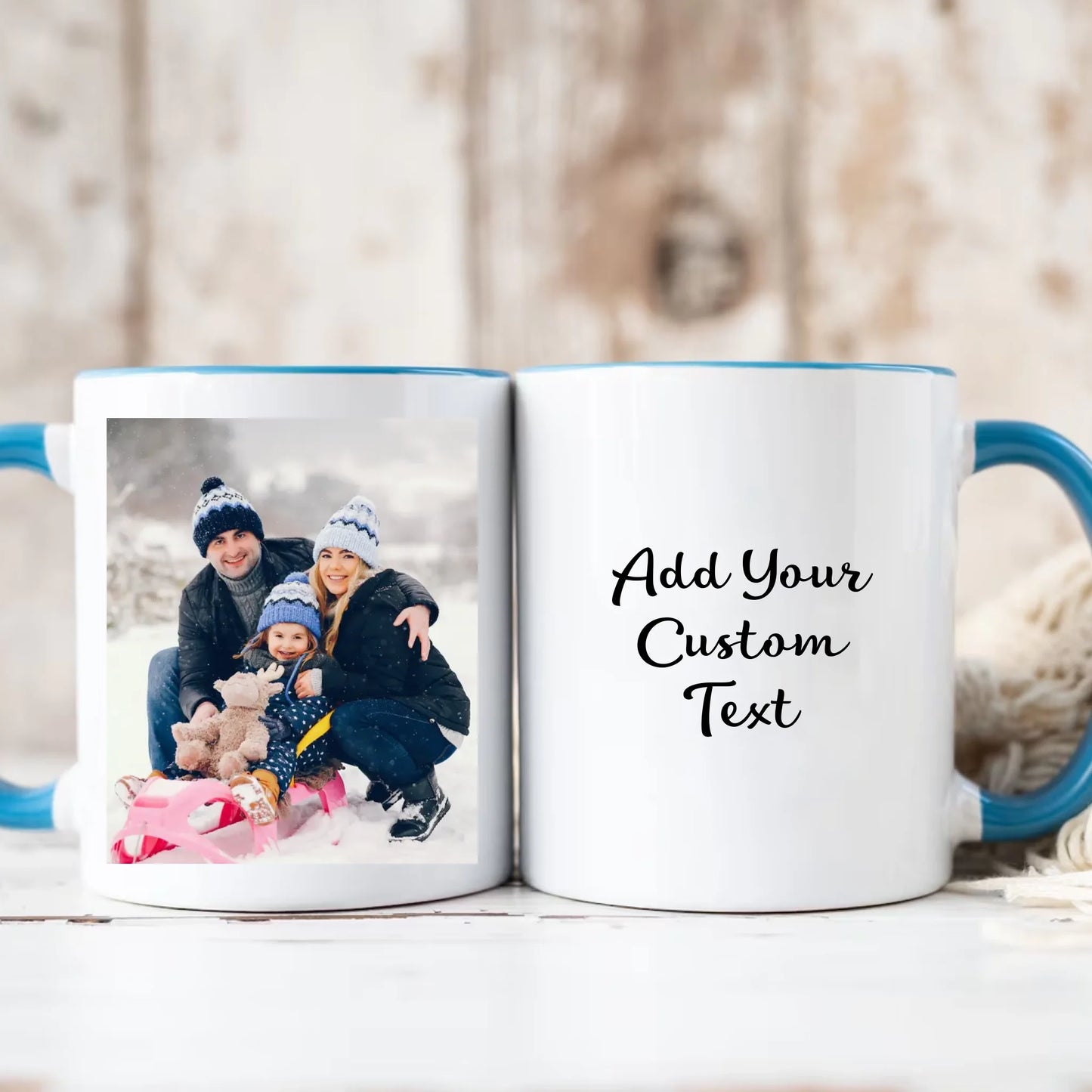 Light Blue Accnet Mug