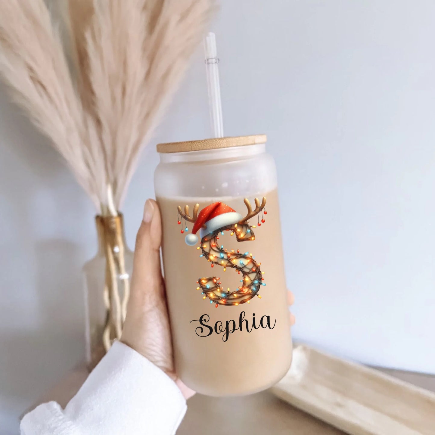 Frosted Glass Can -9