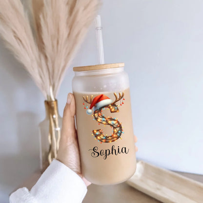 Frosted Glass Can -9