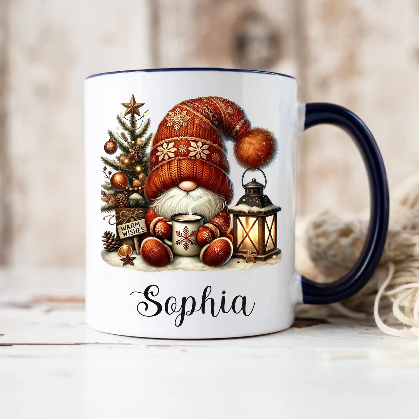 Dark Navy-Accent-Mug