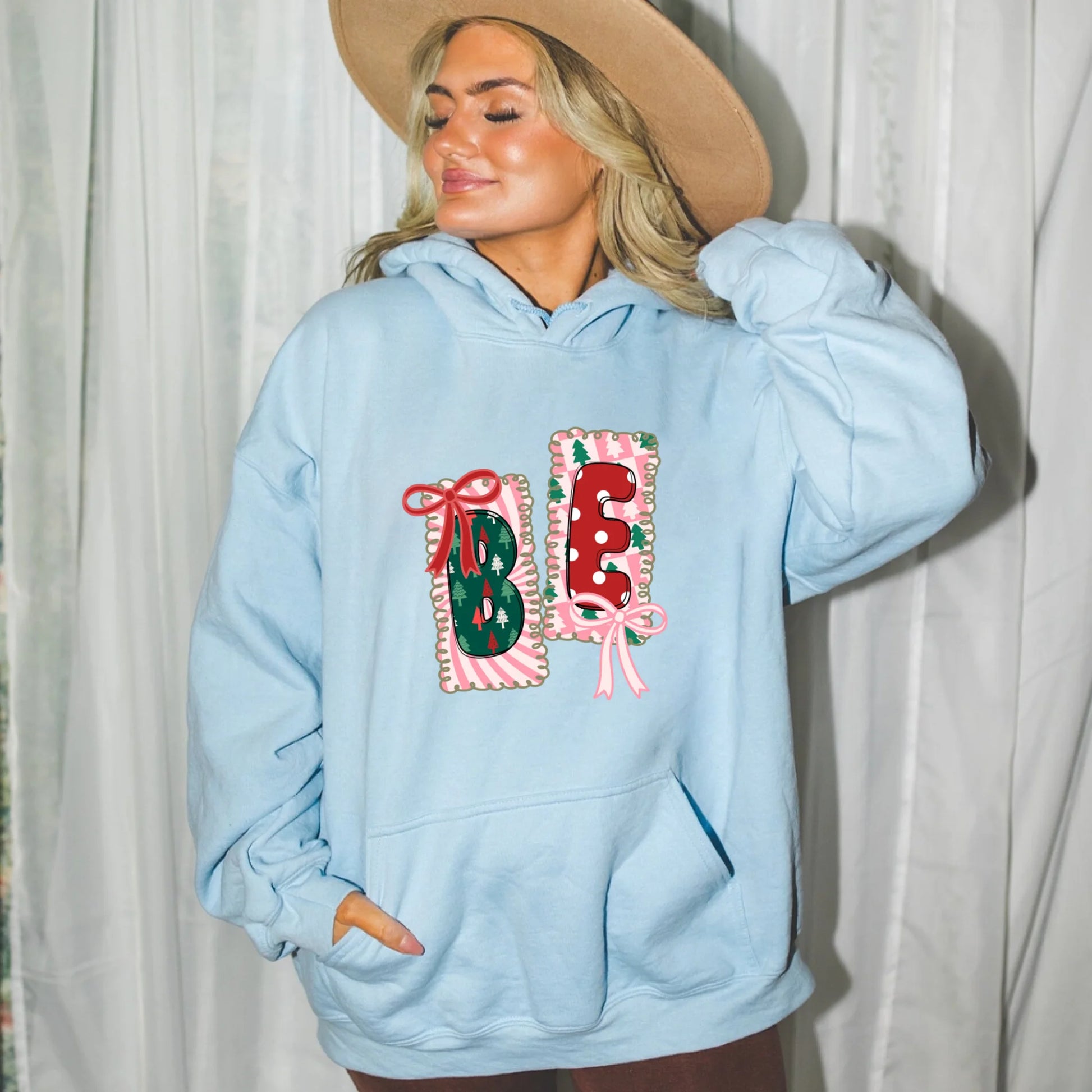 Light Blue Hoodie-3