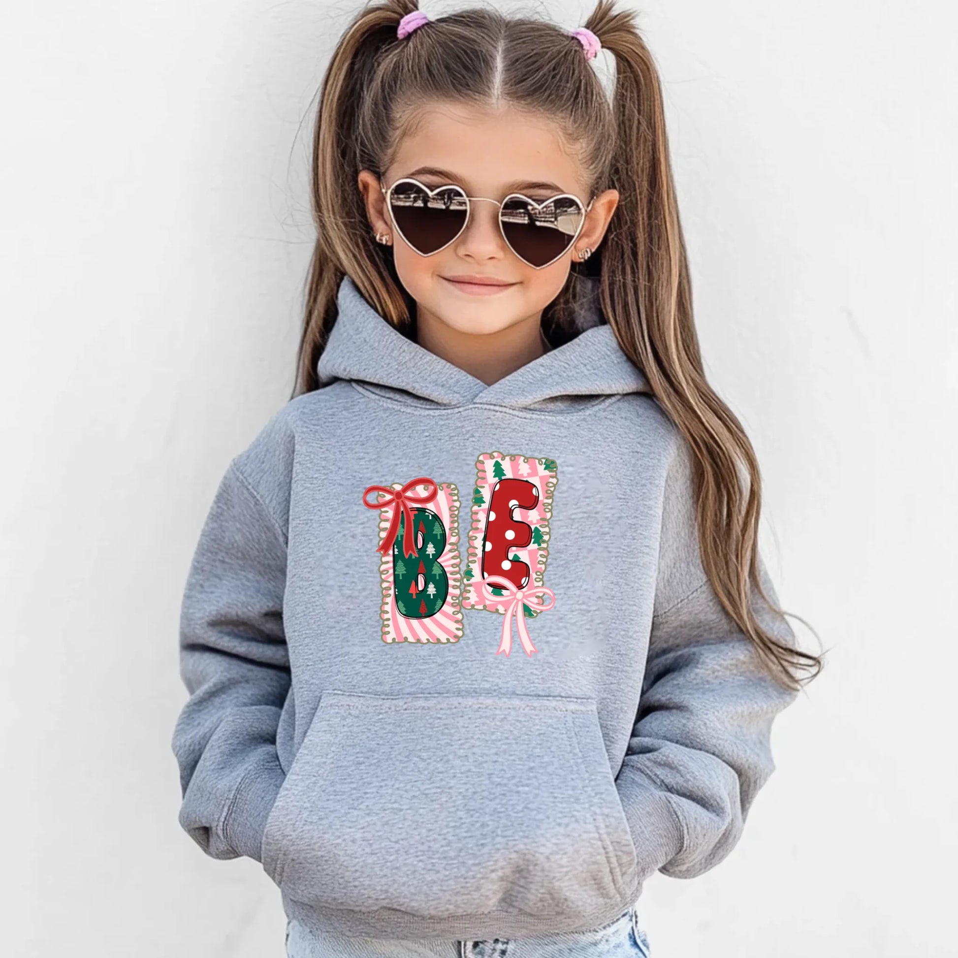 Sport Grey Kids Hoodie