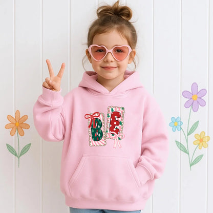 Light Pink Hoodie Kids-3