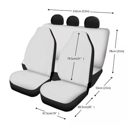 Create a Memorial Gifts for Loss Of Mother with Collage Photo & Text on Car Seat Covers