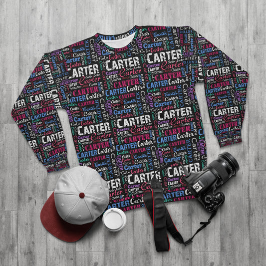 Create Your Own Personalized Unisex Sweatshirt with Your Name