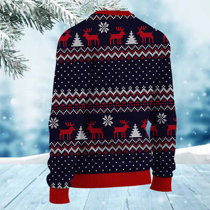 Custom Ugly Sweater For Christmas Ugly Christmas Sweater with Your Face Photo for Men & Women