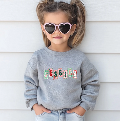 Custom Name Christmas Shirts – Personalized Christmas Tee – Christmas Festive Holiday Shirts