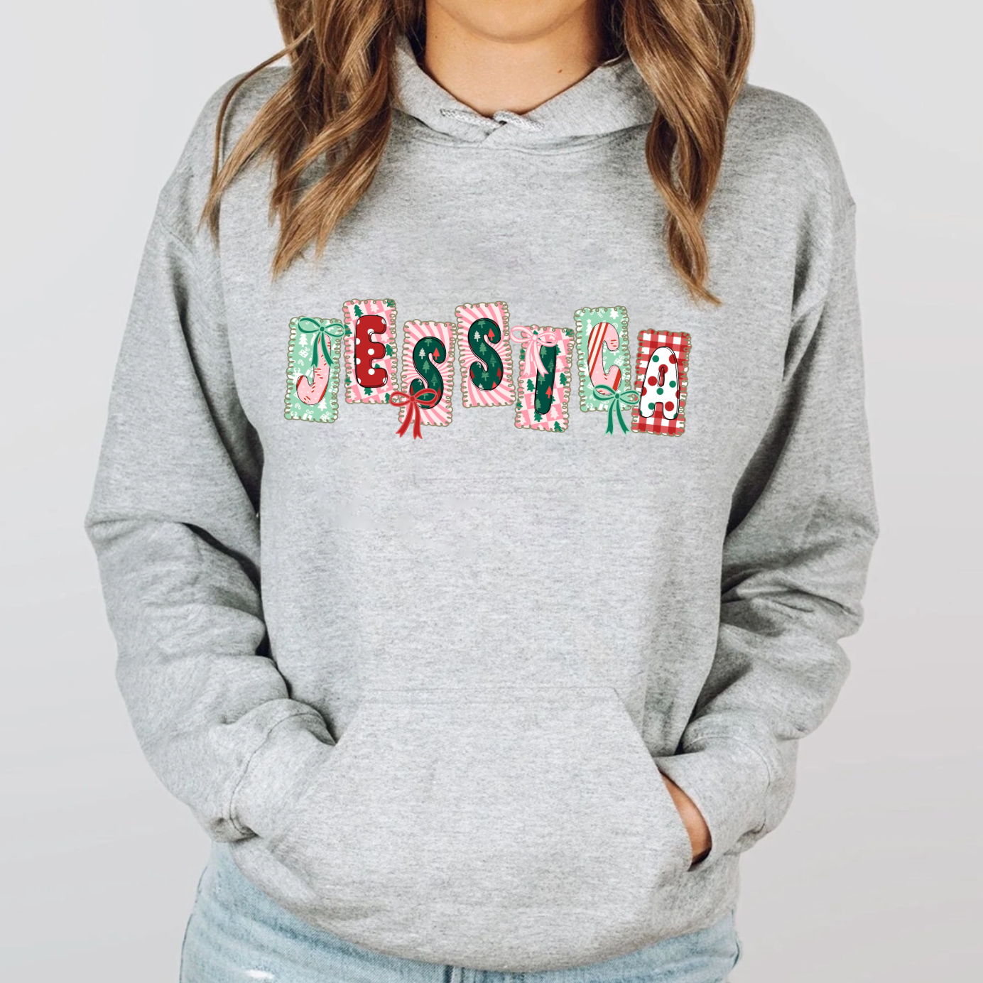 Custom Name Christmas Shirts – Personalized Christmas Tee – Christmas Festive Holiday Shirts