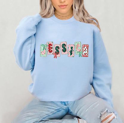 Custom Name Christmas Shirts – Personalized Christmas Tee – Christmas Festive Holiday Shirts