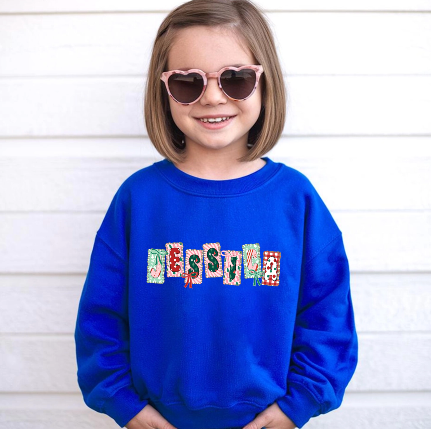 Custom Name Christmas Shirts – Personalized Christmas Tee – Christmas Festive Holiday Shirts