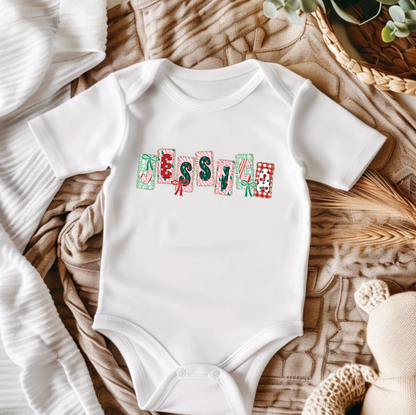Custom Name Christmas Shirts – Personalized Christmas Tee – Christmas Festive Holiday Shirts