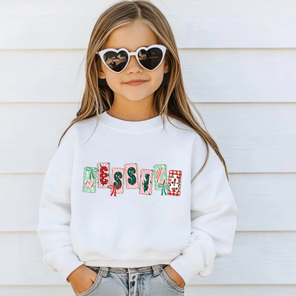 Custom Name Christmas Shirts – Personalized Christmas Tee – Christmas Festive Holiday Shirts