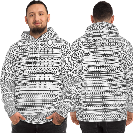 FTS Funny Hidden Message AOP Hoodie – Sarcastic Funny Hoodie – Bold Mood Statement Hoodie