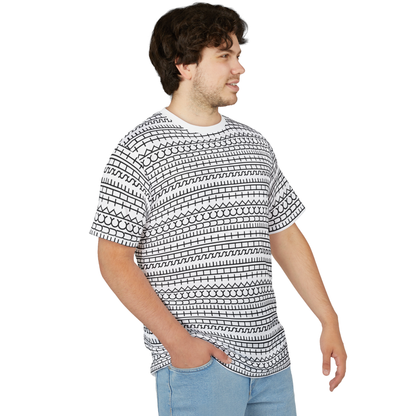 FTS Funny Hidden Message AOP T-Shirt – Sarcastic Funny Tee – Bold Mood Statement Shirt