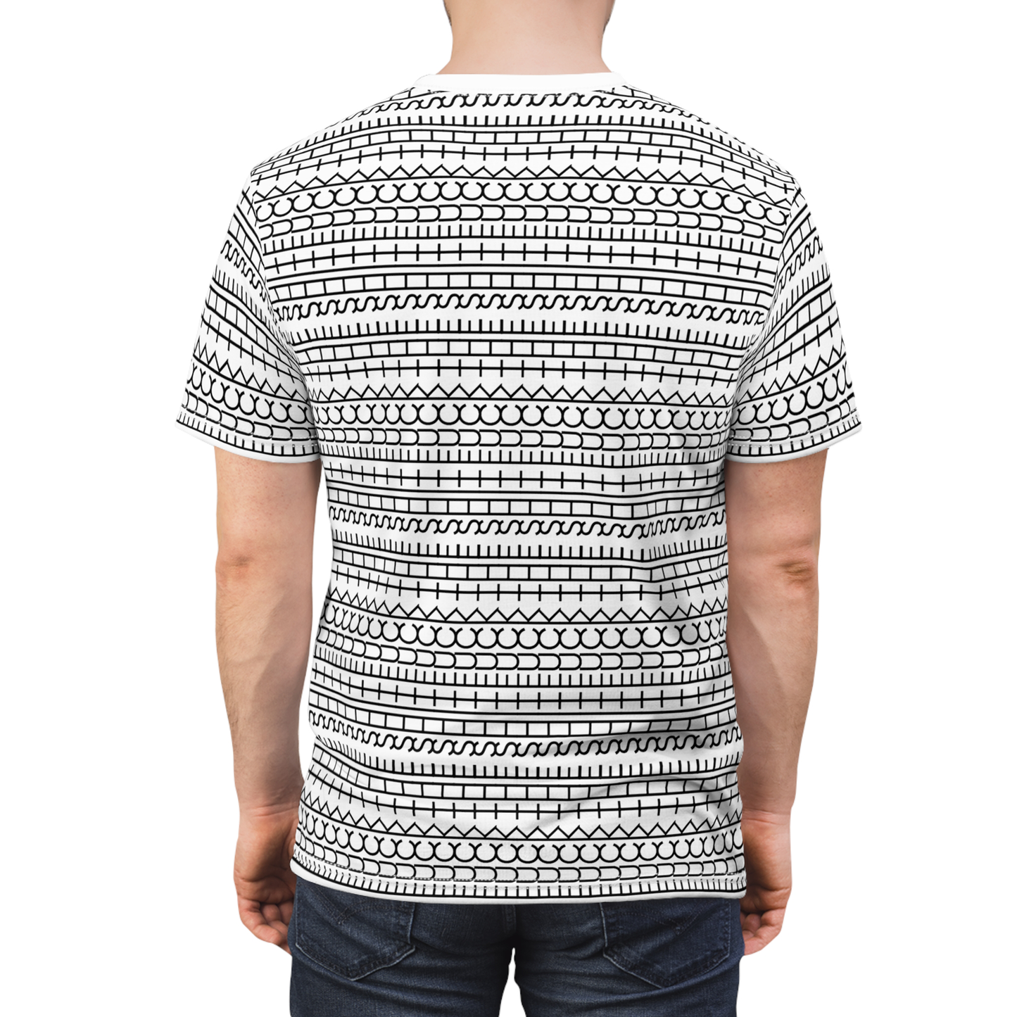 FTS Funny Hidden Message AOP T-Shirt – Sarcastic Funny Tee – Bold Mood Statement Shirt