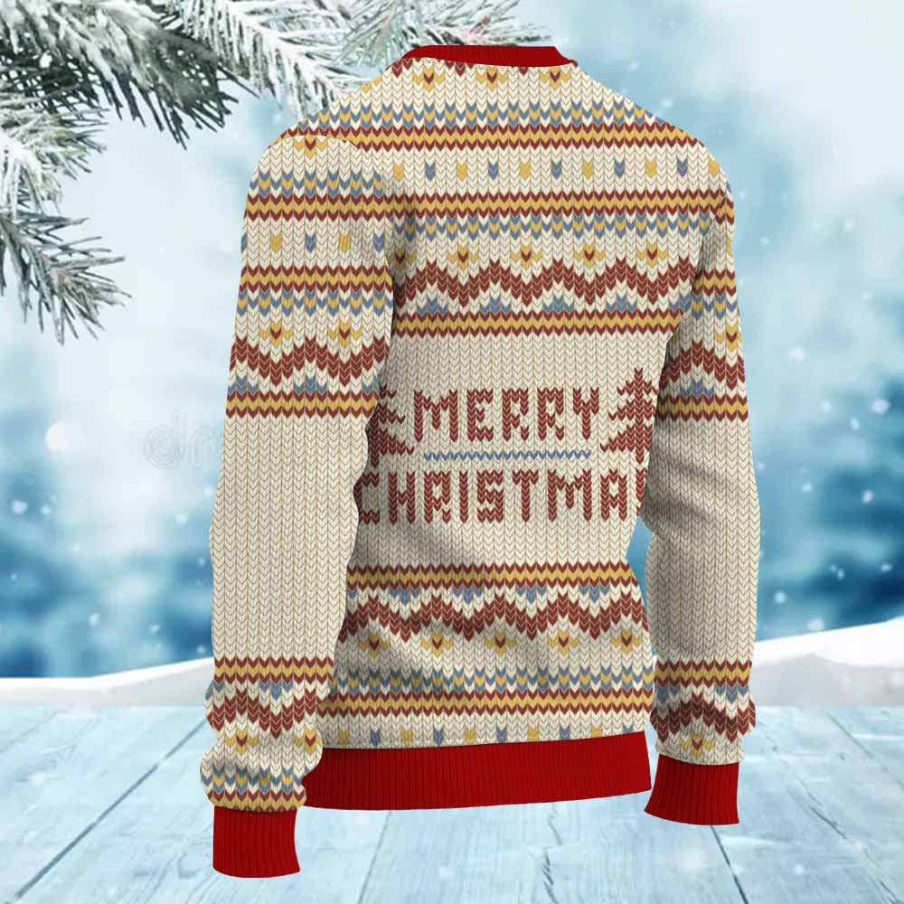 Ugly Sweater For Merry Christmas Ugly Christmas Sweater with Your Face Photo for Men & Women