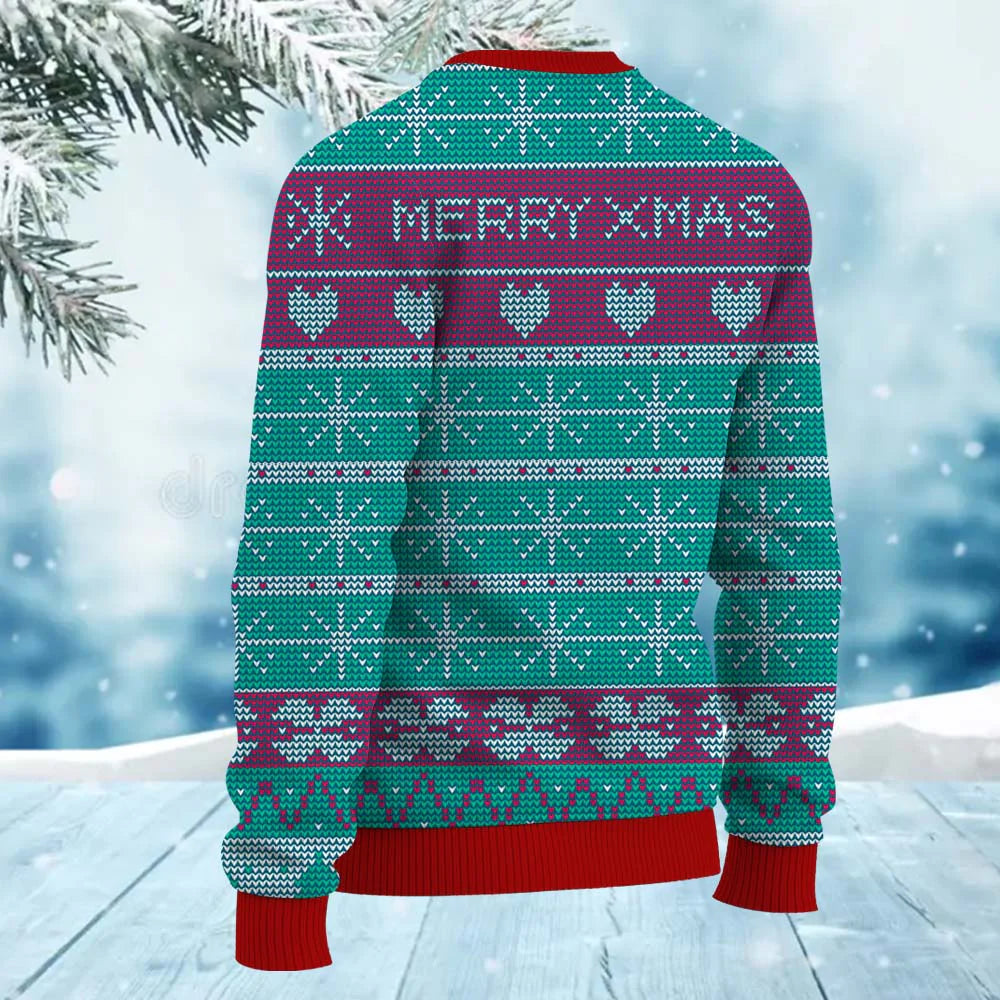 Ugly Sweater For Merry Christmas Ugly Christmas Sweater with Your Face Photo for Men & Women